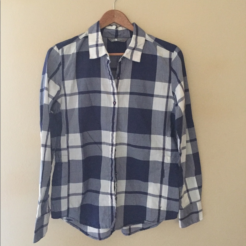 2/$30 The North Face performance wear plaid